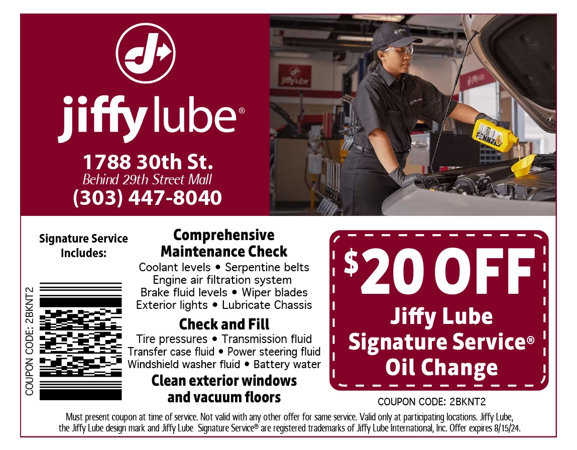 Jiffy Lube Printable Coupon
