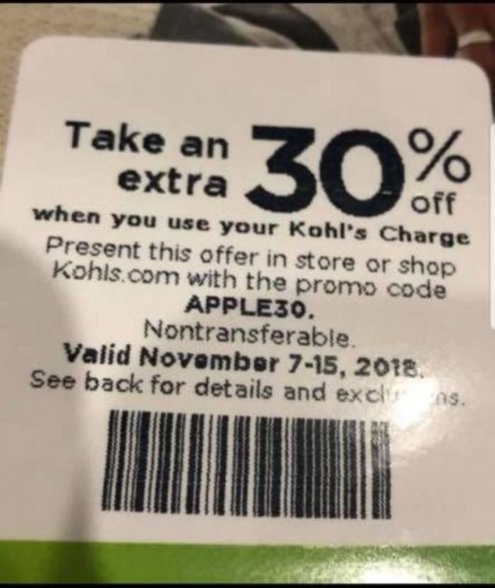 Kohls 15 Off Printable Coupon Printable Word Searches