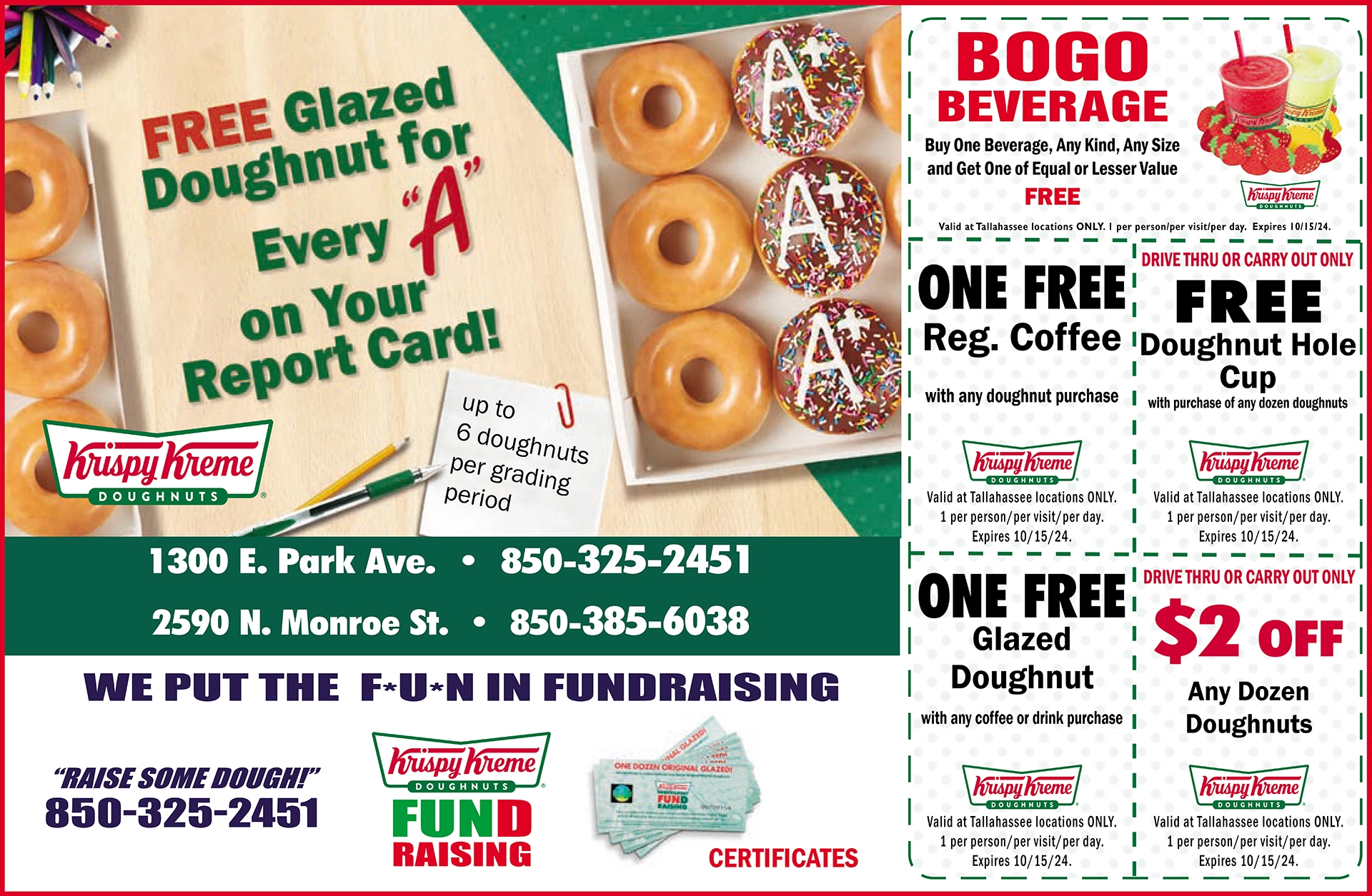 Krispy Kreme Doughnuts AD MAX Coupons