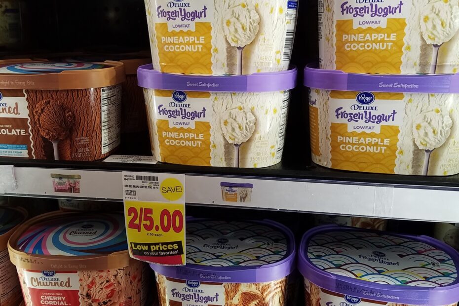 Kroger Deluxe Ice Cream Just 2 00 Kroger Couponing