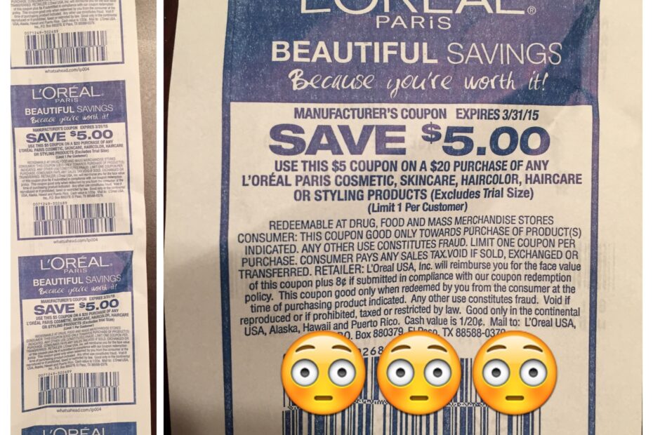 L 39 oreal Coupon Printable
