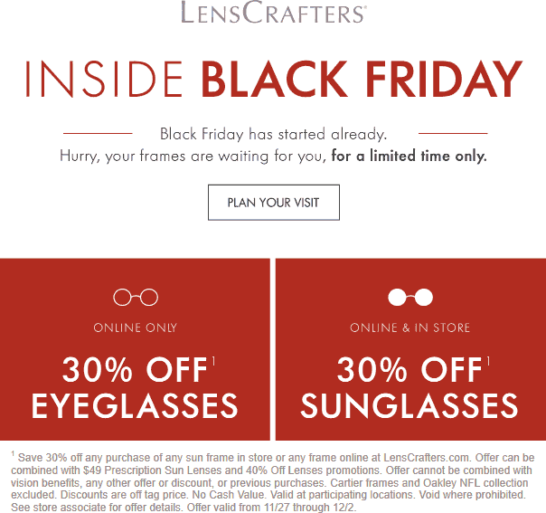 Lenscrafters Coupon 100 Off Printable