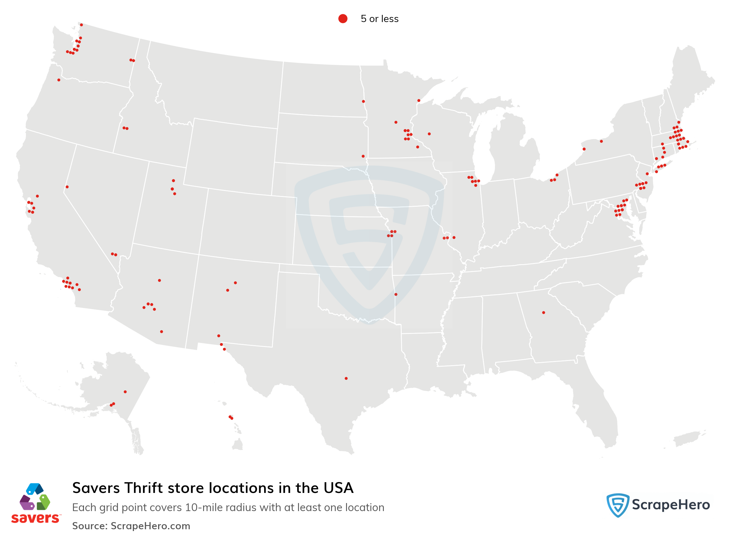 List Of All Savers Thrift Store Locations In The USA ScrapeHero Data 