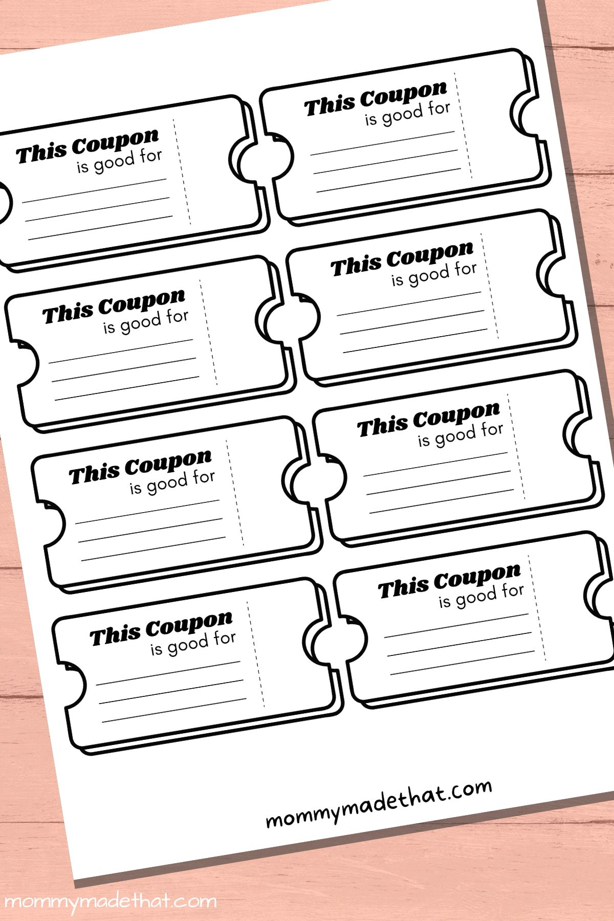 Lots Of Blank Coupon Templates Free Printables 42 OFF