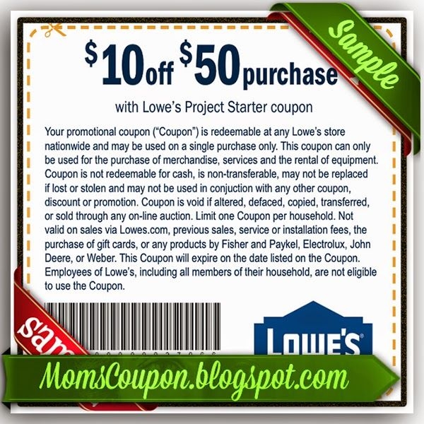 Lowes Printable Coupons Promotions Printable Word Searches