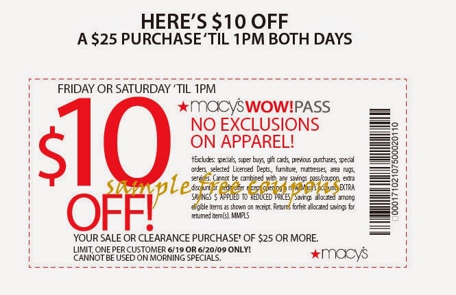 Macys Coupon Printable Semashow