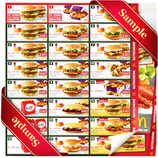 Mcdonalds Free Printable Coupons
