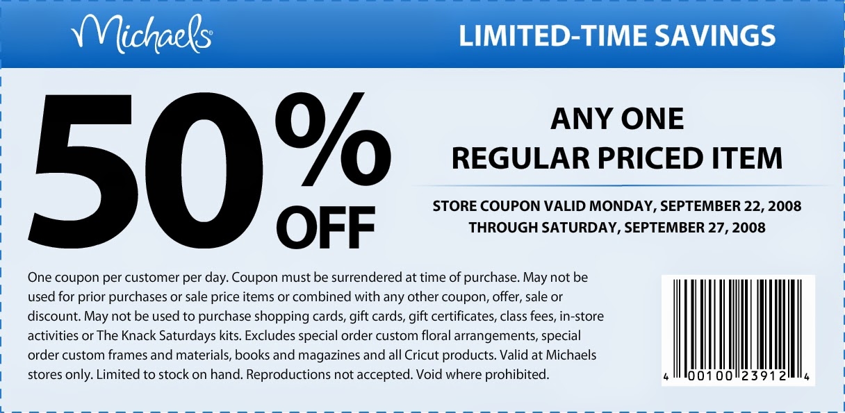 Michaels Printable Coupon 2024 Vanda Jackelyn