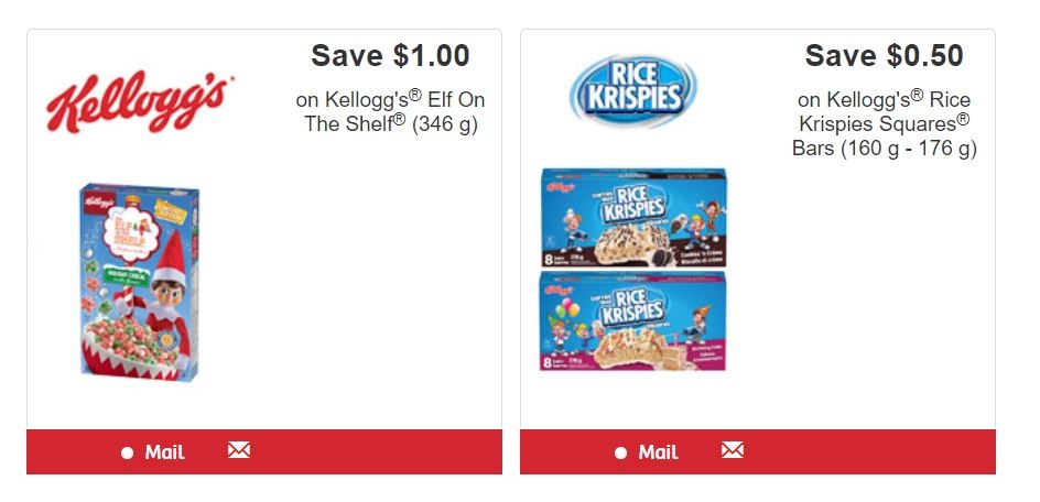 New Kellogg s Canada Printable Coupons Available