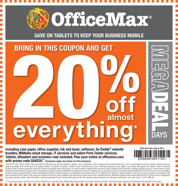 Officemax Coupon In Store Printable Printable Word Searches