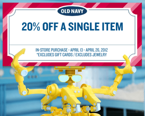 Old Navy Printable Coupon Koupon Karen