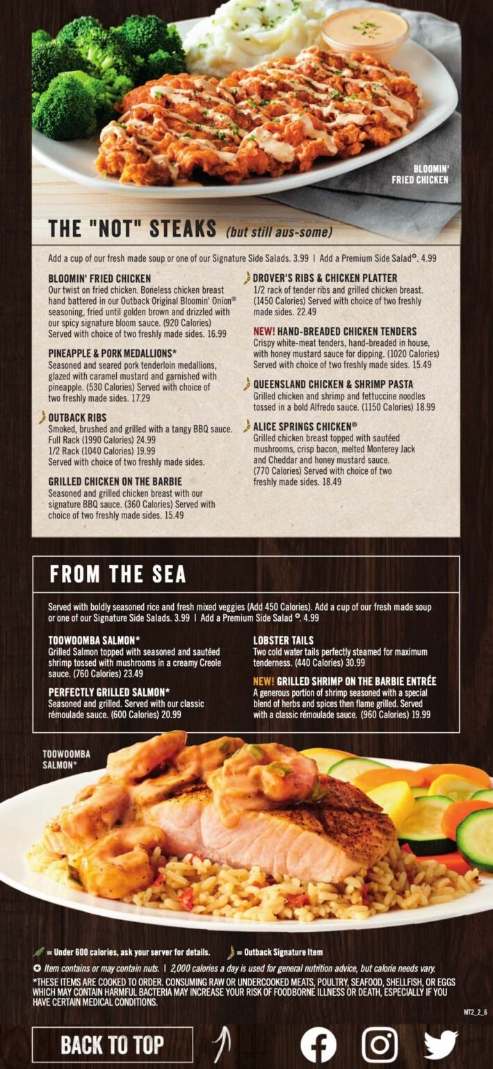 Outback Steakhouse Coupons 2025 Printable Aileen T Schulman