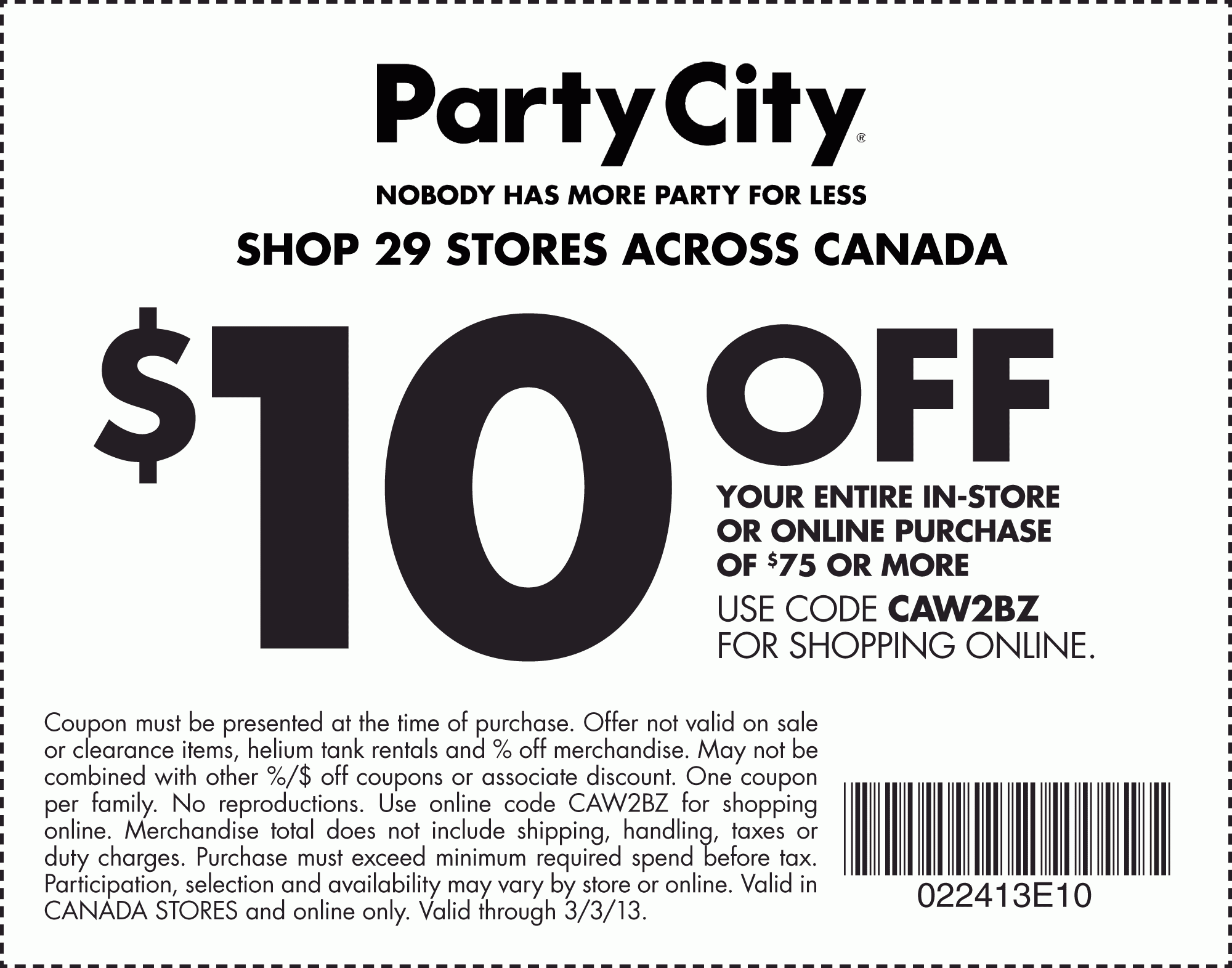 Party City Discount Coupons Printable Printable Word Searches