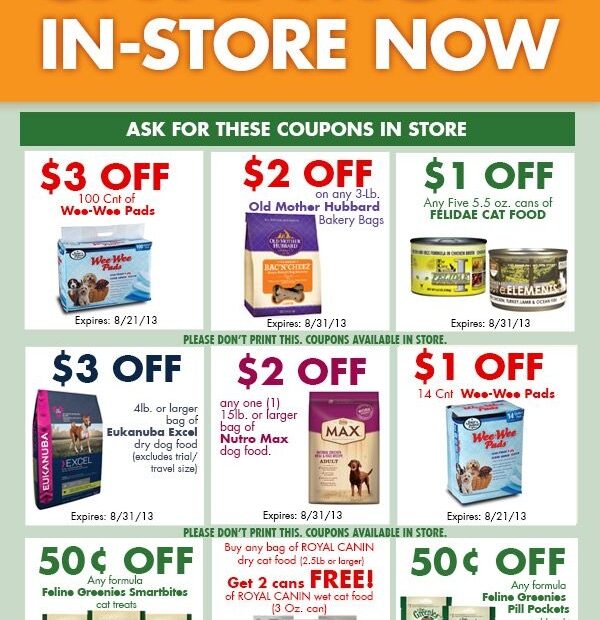 Pet Supplies Plus Coupon 20 Percent Off Printable Printable