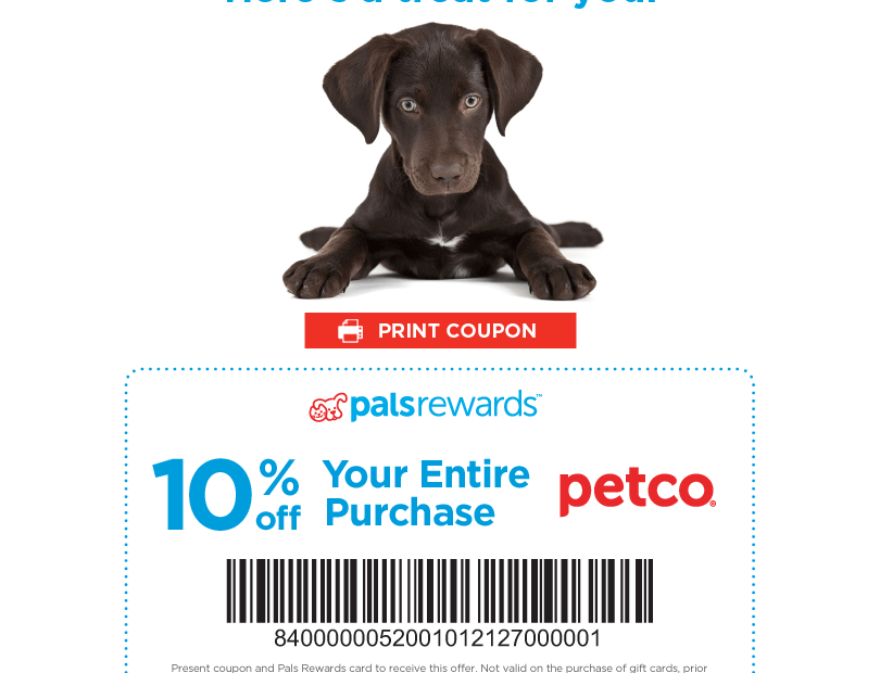 Petco Printable Coupon 5 Off 25 Printable Word Searches