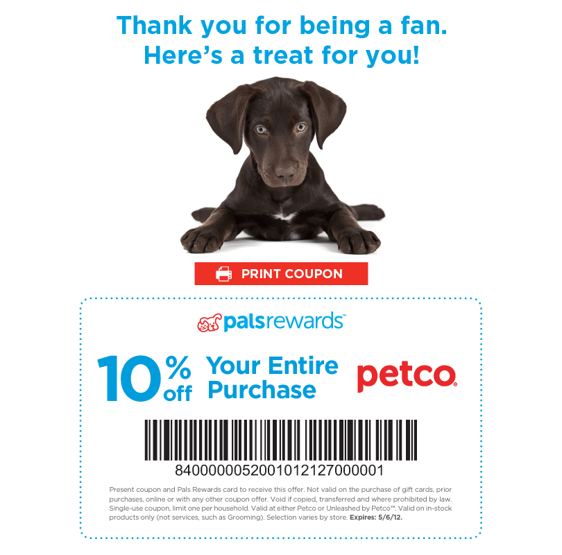 Petco Printable Coupon 5 Off 25 Printable Word Searches