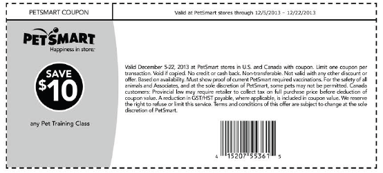 Petsmart Grooming Printable Coupons September 2015 Printable Coupons 2015
