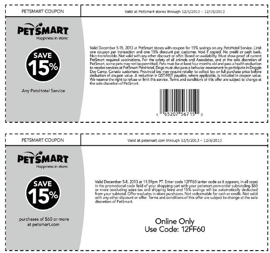 Petsmart Printable Coupon