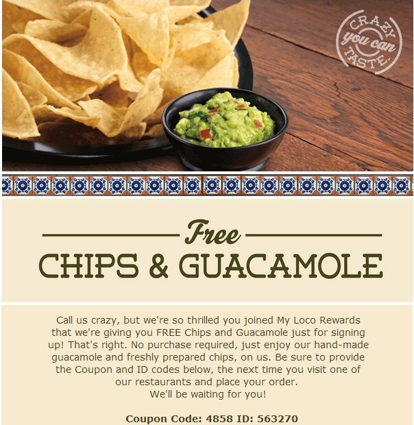 Pollo Loco Printable Coupons Calendar Printables