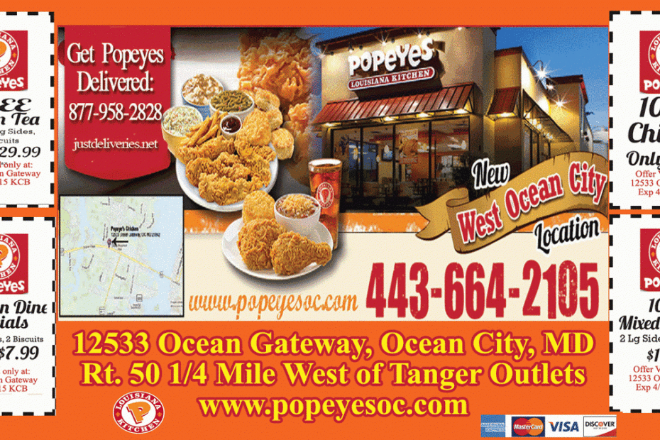 Popeyes Coupon Codes 2025 Meade Brigida