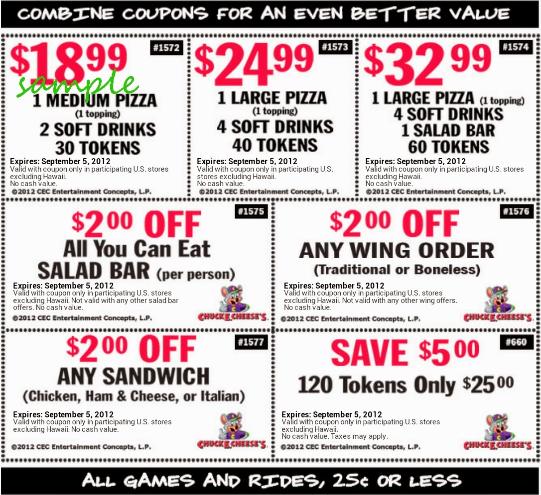 Printable Chuck E Cheese Coupons 2025 Jacki Letizia