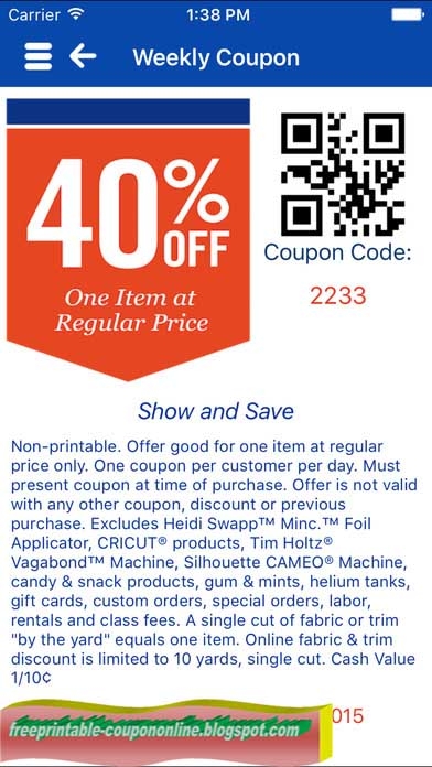 Printable Coupons 2019 Hobby Lobby Coupon