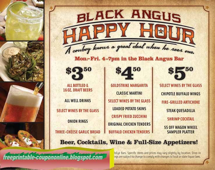 Printable Coupons 2021 Black Angus Steakhouse Coupons
