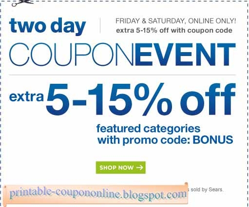 Printable Coupons 2021 Sears Coupons