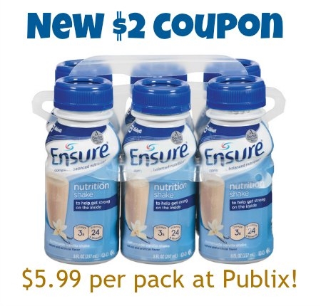 Printable Coupons Ensure