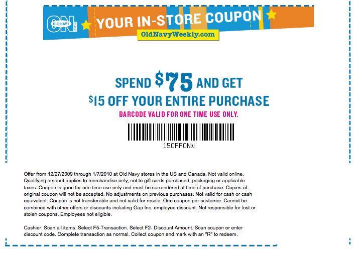 Printable Coupons Old Navy Printable Coupons