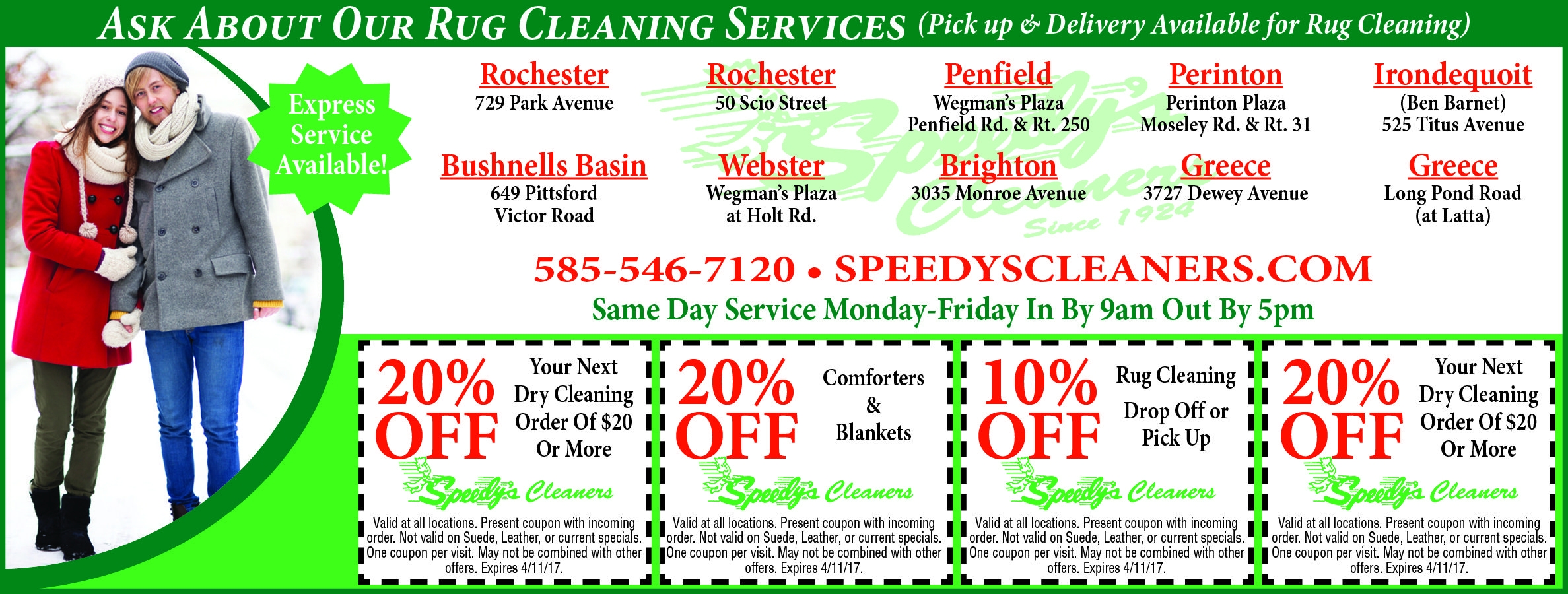 Printable Dry Cleaning Coupons