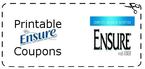 Printable Ensure Coupons Printable Grocery Coupons