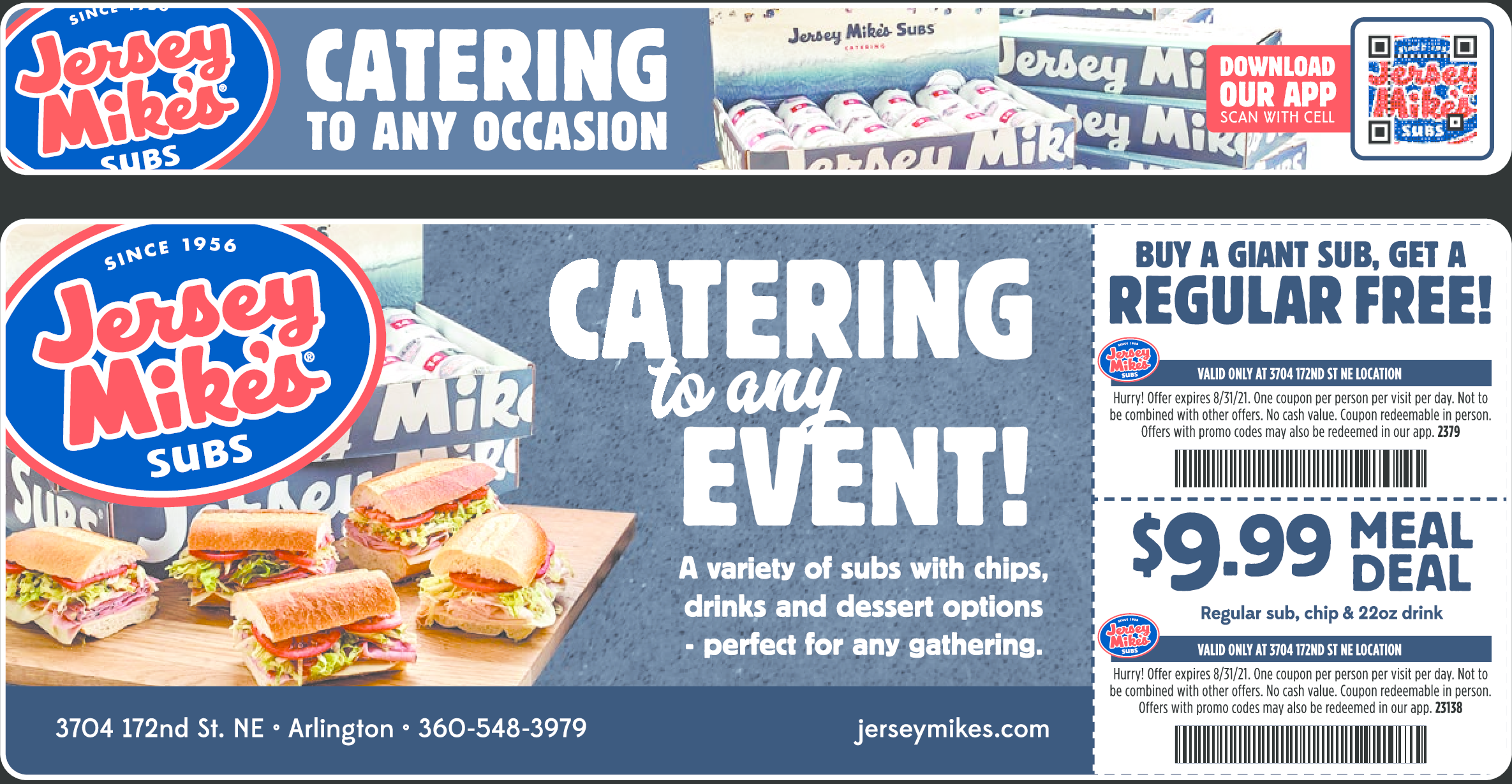 Printable Jersey Mike 39 s Coupons