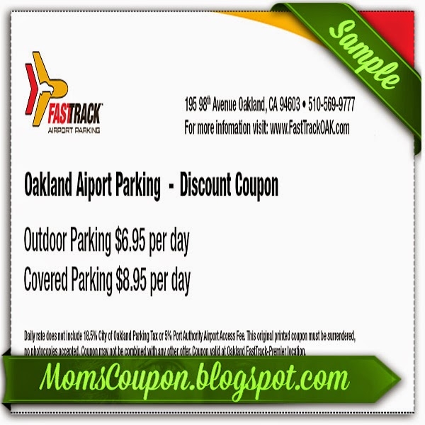 Printable Parking Spot Coupon