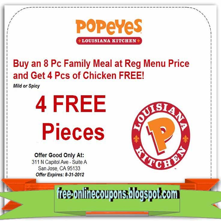 Printable Popeyes Coupons 2025 Printable Finn O Greville