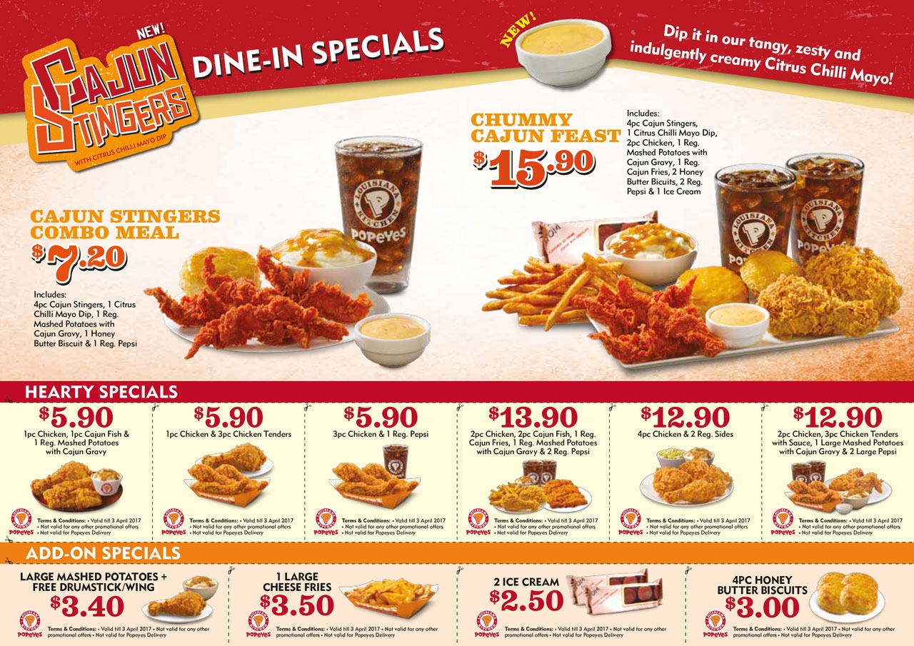Printable Popeyes Coupons