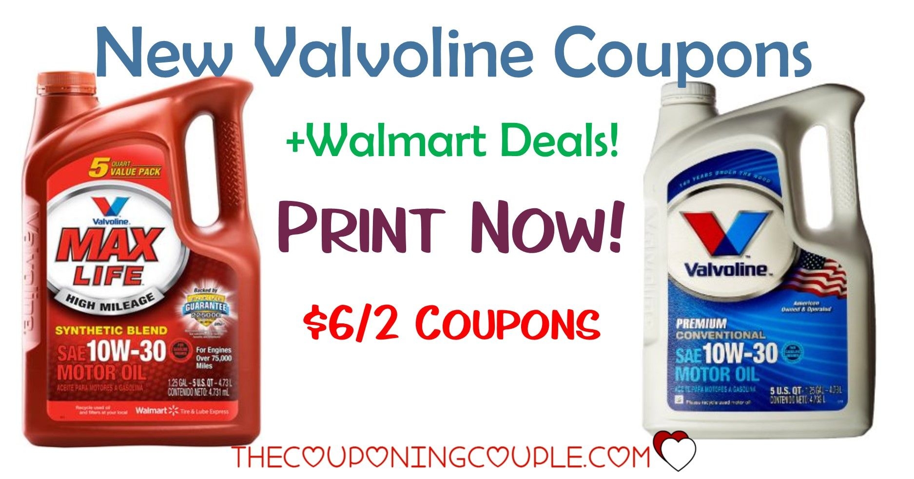 Printable Walmart Oil Change Coupon