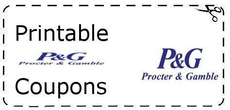 Procter And Gamble Coupons Printable Grocery Coupons