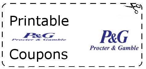 Procter And Gamble Coupons Printable Grocery Coupons