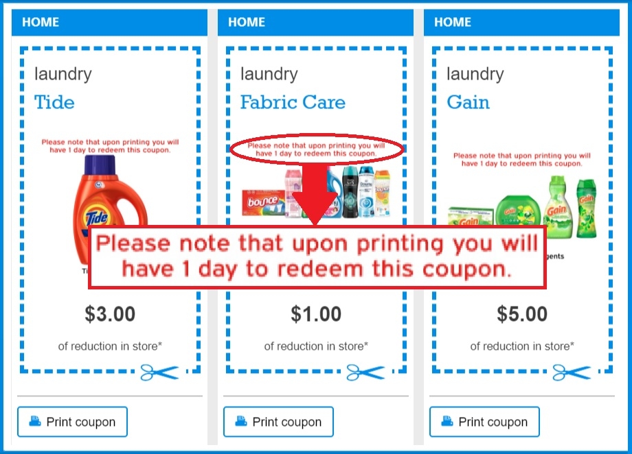 Procter And Gamble Printable Coupons