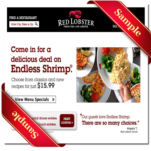 Red Lobster Printable Coupons