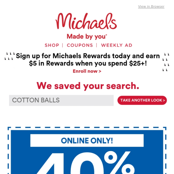 Save On Your Faves With An Online Only Coupon For 40 Off Your 