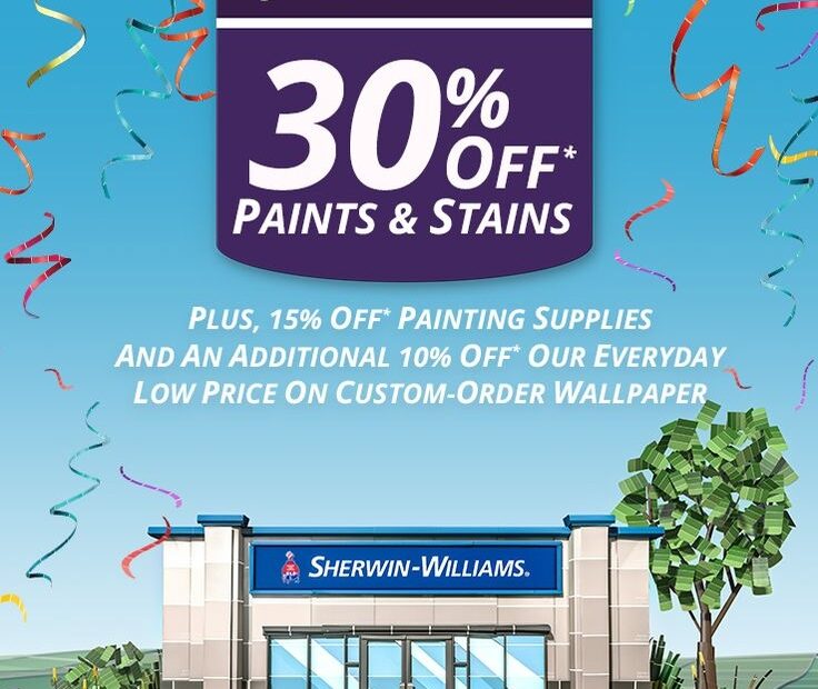Sherwin Williams Coupon 20 Off 50 Printable Printable Word Searches
