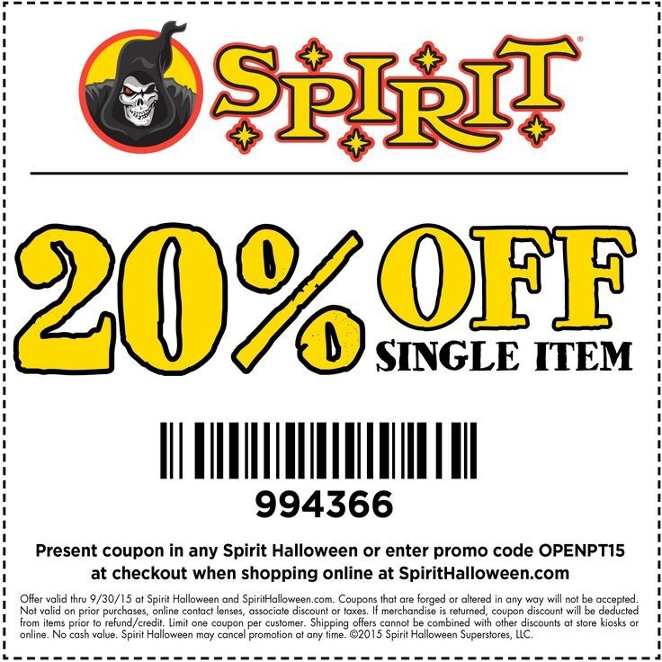 Spirit Halloween Coupon 2025 Printable Calendar Zoe W Rees