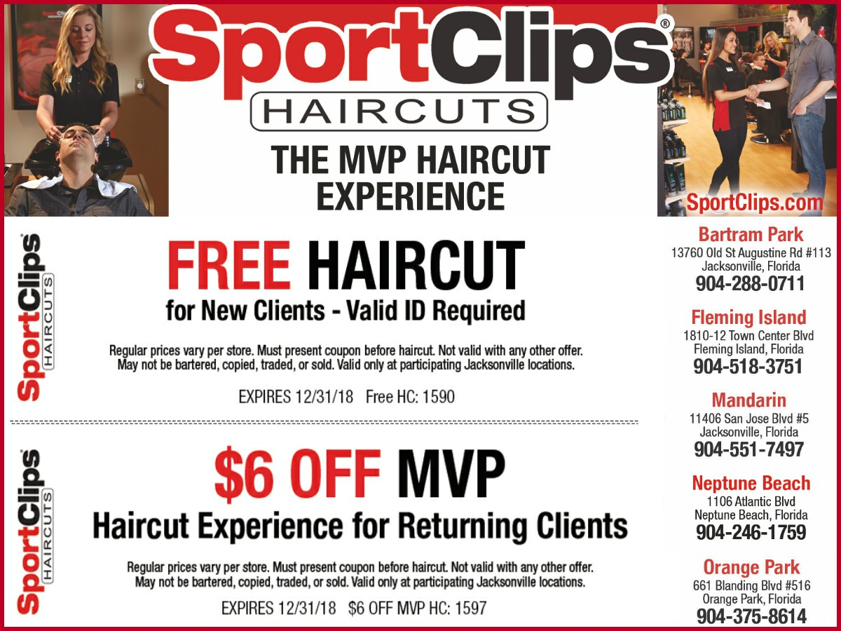 Sport Clips Coupon June 2024