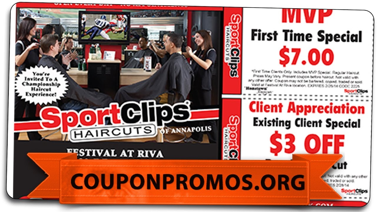 Sport Clips Printable Coupon