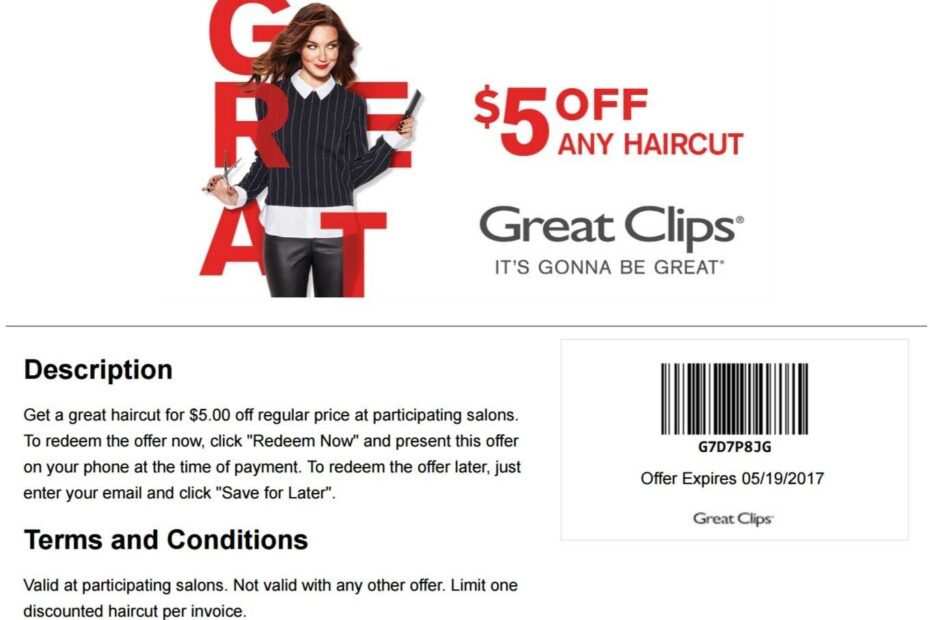 Sports Clips Free Haircut Printable Coupon Free Printable