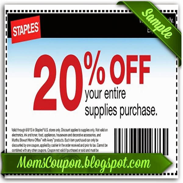 Staples Printable Coupon