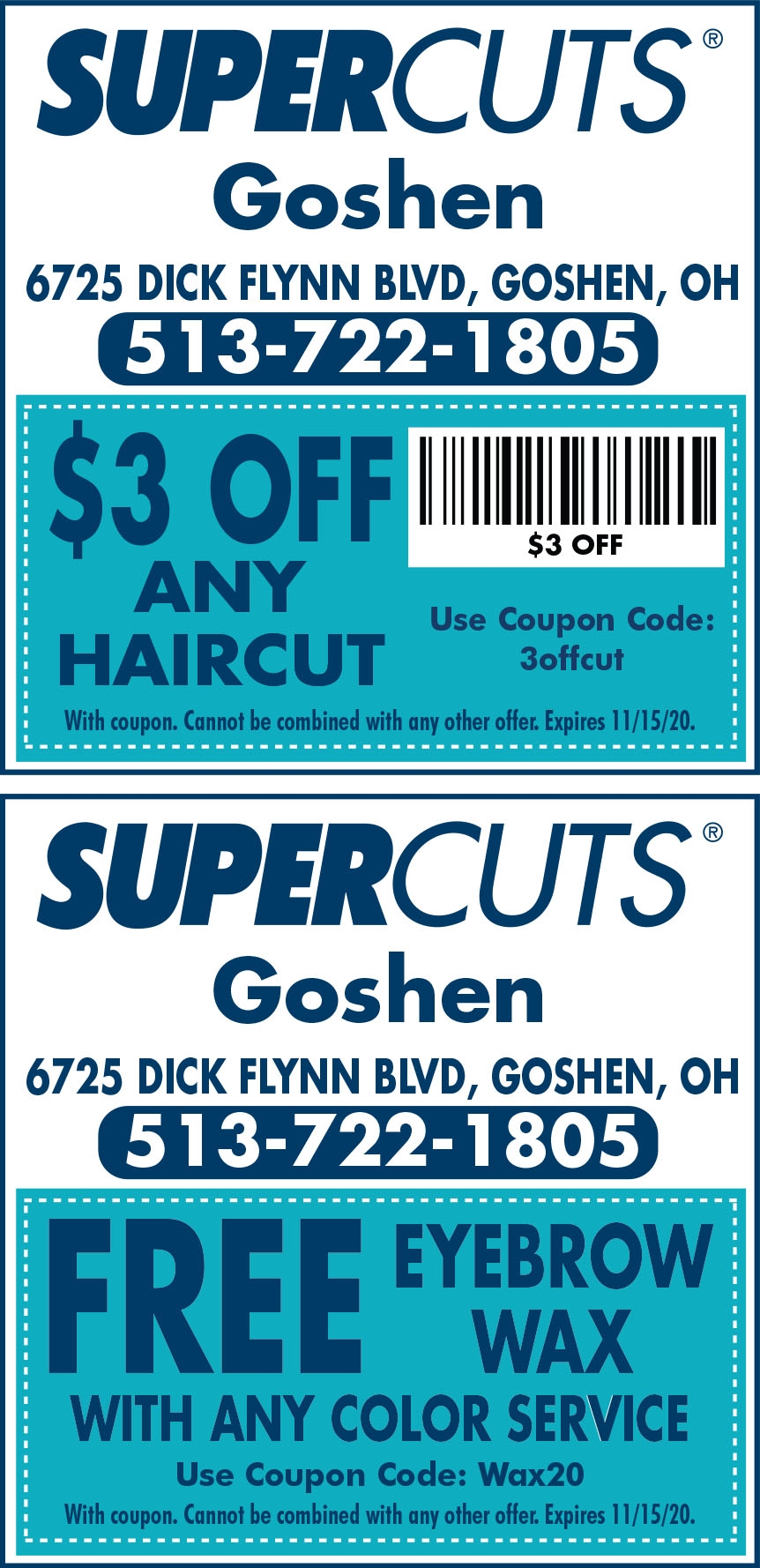 Supercuts Coupons Printable