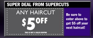 Supercuts Printable Coupon Coupons 4 Utah